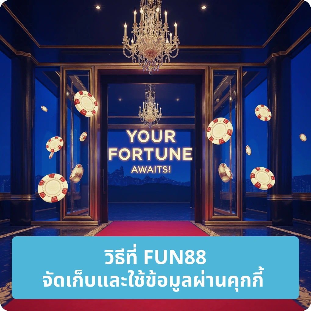 วิธีที่ FUN88 จัดเก็บและใช้ข้อมูลผู้เล่น – ระบบจัดเก็บปลอดภัย วิธีที่ FUN88 จัดเก็บและใช้ข้อมูลผู้เล่น