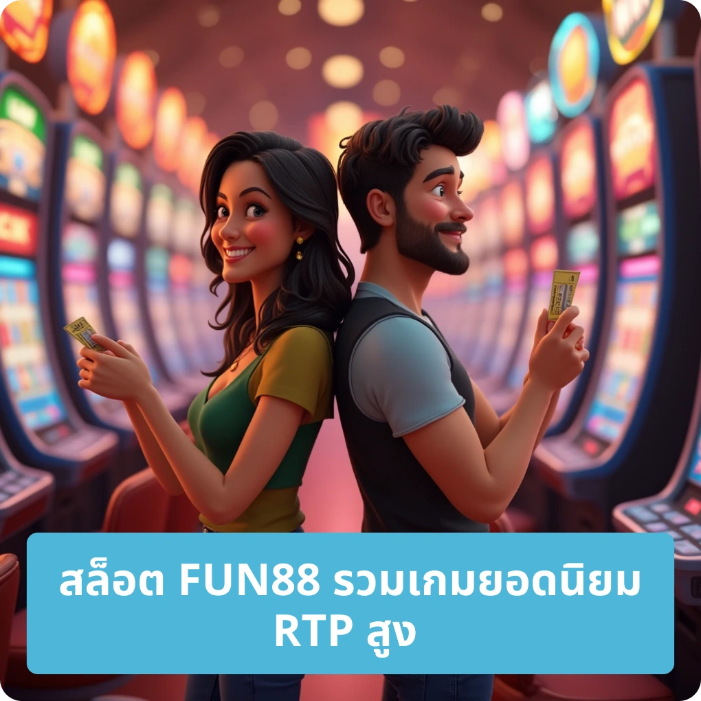 สล็อต FUN88 รวมเกมยอดนิยม RTP สูง – เกมแตกง่ายที่ได้รับความนิยมสูงสุด สล็อต FUN88 รวมเกมยอดนิยม RTP สูง